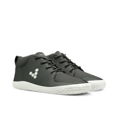 Vivobarefoot Primus Bootie II Zimní - Junioři Školní Obuv Černé (ZMX892163)